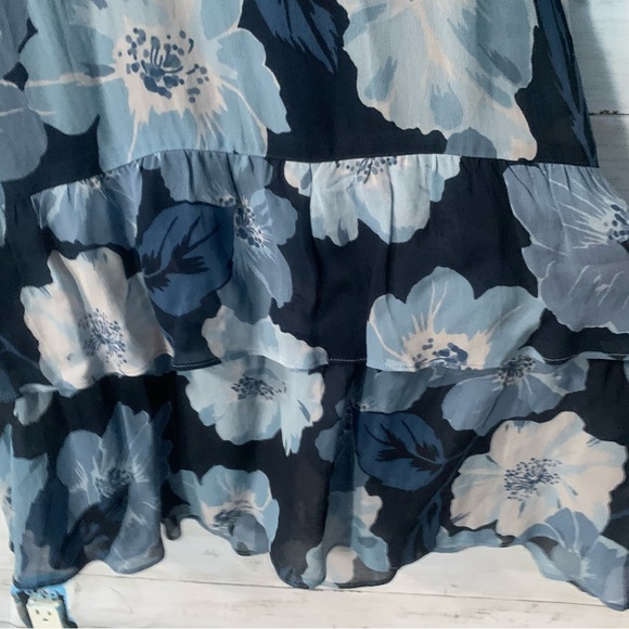 Reformation Odessa Floral Blue Midi Dress - Picture 8 of 11